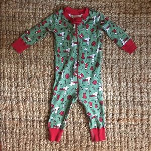 Hanna Anderson Peanuts Christmas Pj